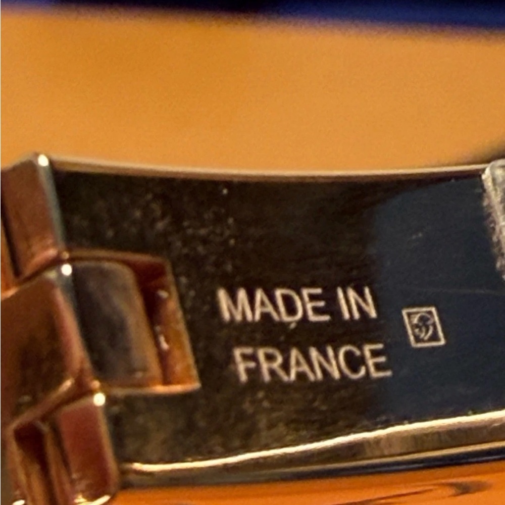 Hermès Mini Clic Chaine d'Ancre bracelet Size PM Rose F1 02 63 - Picture 3 of 16